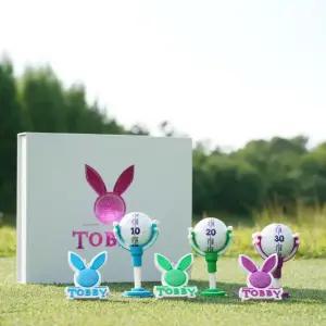 토비 새총 골프티 꽂이 높이조절 슬라이스방지 1세트 3EA