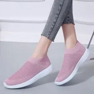 여성 데일리 스니커즈 경량 삭스 슈즈 운동화 신발