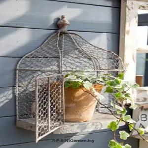 철장 새장 소품 인테리어 북유럽 벽장식 야외 철제