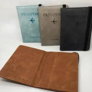 [패션] 여행 여권 지갑 멀티 케이스 보안 도난 방지 목걸이형 파우치