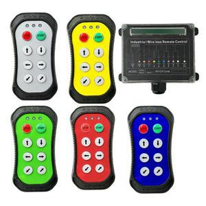 A600 6키 단일 속도 산업용 무선 라디오 크레인 리모컨 스위치 호이스트 트랙 리프트 컨트롤러