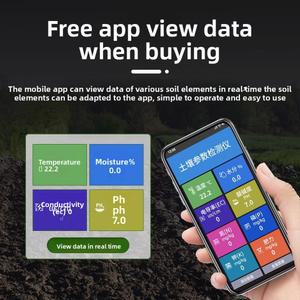토양수분측정기 USB 습도 전도도 테스터 센서 상품 PH 단일 식물