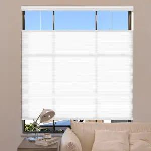 실내용 윈도우 허니콤 셀룰러 시어 블라인드를 위한 MY쉐이드 톱다운 위 쉐이드 라이트 필터링 무선