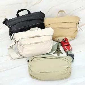 남녀공용 슬링백 메신저백 데일리 보조가방 여행용 힙색 크로스백