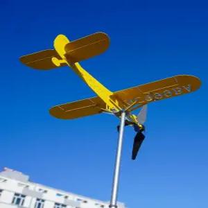 정원 바람개비 비행기 유치원 모형 장식 데코