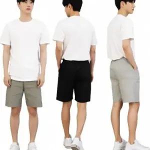 [JED] 반바지 면바지 팬츠 시원한 린넨 여름 밴딩 데일리 하프 통기성 남성