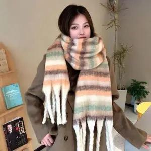 [JED] 카뮤 모직머플러 태슬 단가라 머플러 소프트