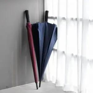 [JED] 고급형 비바람 손잡이 튼튼한 자동 차단 우아한 실루엣 우산 장우산 대형