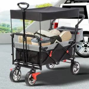 폴딩운반휴대용이동식 반려견 캠핑용카트왜건캐리어