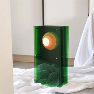 LOP 램프 데스크 조명 아티스트 북유럽 침실 16색 RGBW 실내외 무드등 무선 장식 스타일 충전식