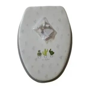 푹신한 쿠션 오아시스 대형 변기커버 O형