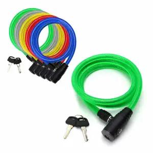 자전거 자물쇠 오토바이 킥보드 열쇠 잠금장치 C120