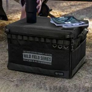 카즈미 캠핑 가방 장비 수납 보관 가방 캐리백 블랙