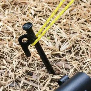 캠핑 텐트 단조팩 25cm 핑거팩 쇠말뚝 로프 텐트용품