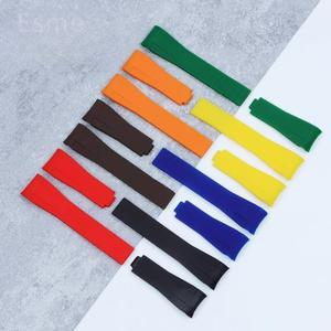 롤렉스 블랙 그린 화이트 Submariner 요트-마스터 데이토나 GMT 20 21mm 시계 밴드 용 오리지널 스타일 실