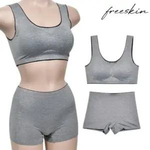 (프리스킨) 편안하고 스포티한 브라 즈로즈팬티 세트 b 세트