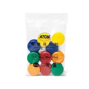 화이트보드자석 원형 자석 30mm 20개입