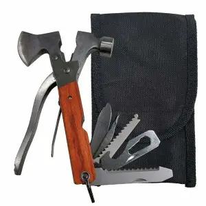 대신315 도끼 망치 만능칼 나무손잡이