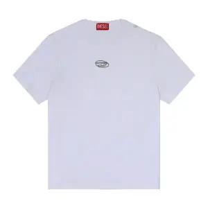 [디젤] 남성 오벌 D 로고 반팔 티셔츠(A17880 0CLBR 100)