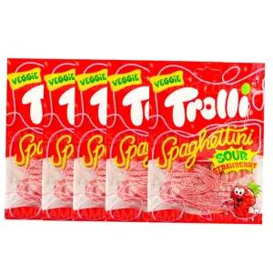 스파게티니 트롤리 사우어 딸기맛 (5개)
