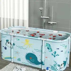 접이식 스파세상 간이욕조 2인용 성인 휴대용 목욕통