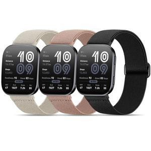 Amazfit GTS 4/3/2/2e/4 Mini/GTR 스포츠 20mm/22mm 팔찌 bip 6-5-3/u/pro 밴드 용 탄성 나일론 스트랩