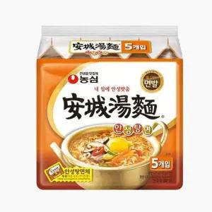 안성탕면 S4P6T5N9 봉지 5개 팩 농심