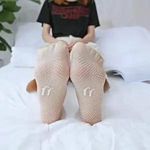 실루엣 논슬립 스타킹 10족 미끄럼방지 발목 양말 살색 피부톤 덧신 10켤레