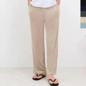 [JED] 실내복 바지 밴딩 쿨링 롱팬츠 일자핏 여름용 남성 냉감