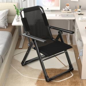 눕는의자 바퀴없는 접이식 등받이 원형 단 진열대 원형튜브진주회색 사무실 식당