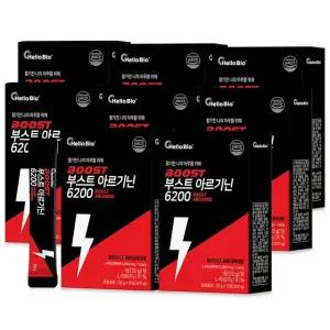 [eTV] 부스트 아르기닌 6200 8박스 (총 120포) 고함량 L-아르지닌 6200mg 타우린 액상스틱 비타민