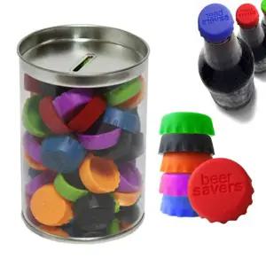 깡통악세서리 아이디어 병마개 고무 50P 병마게 실리콘 병뚜껑