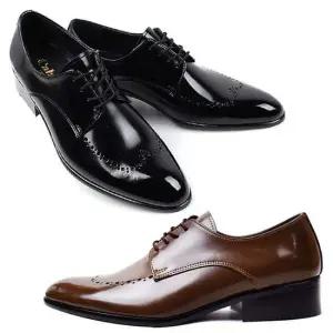 남성구두 M533 신사화 3.5cm 펀칭 슬림정장화 남성화 남성구두