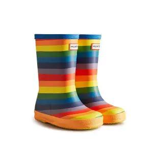 [헌터](타임스퀘어점패션관) 토박스 HUNTER 헌터 키즈 퍼스트 클래식 레인부츠 (HTKCG2TSFR11)