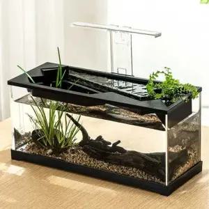 금붕어어항 아크릴 수조 수족관 환수 투명 자동 물고기