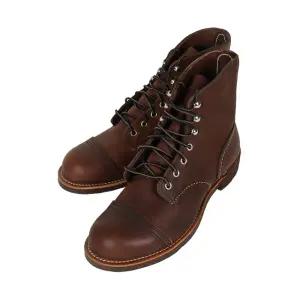 [롯데백화점]팹스타일(남성) 레드윙 26SS 남성 아이언 레인저 8111 워크 부츠 앰버하니스 08111D