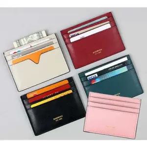 [베스트TOP100] 명함지갑 소가죽 남성 여성 카드 지폐 반지갑 명함집