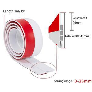 호환 외부 내부 하단 도어용 드래프트 스토퍼 스윕  웨더 스트리핑 씰 차단기 소음 차가운 공기 절연