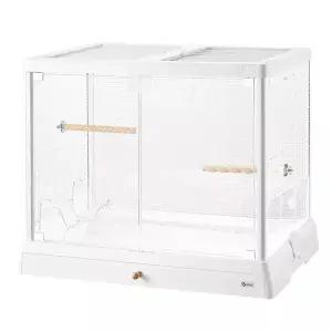 파노라마 투명 앵무새장 버드케이지 날림장 모란새