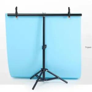 이동식 배경스크린 T형 스탠드 배경지 촬영 거치대