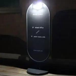 조명 입간판 광고판 카페 메뉴판 배너 철제입간판 400