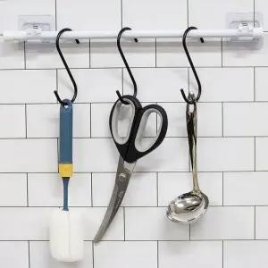 SFr 커튼 봉 40cm 접착식커튼봉 수건걸이 소품걸이 행거