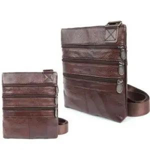 [패션] 남자 보조 여행 가방 트렌드 크로스백 쇼퍼백 브라운