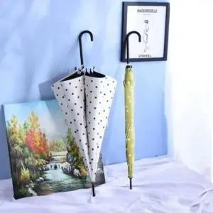 [패션] 암막코팅 도트 패턴 장우산 양우산 겸용 자동 우산 자외선 차단 양산