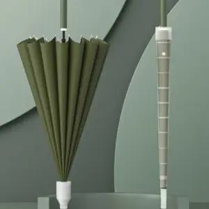 튼튼한 장우산 16K 자바라우산 자동 우산 암막 양산