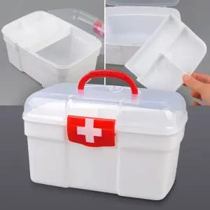 2단 구급상자 가정용 구급함 약상자 약통 약보관함