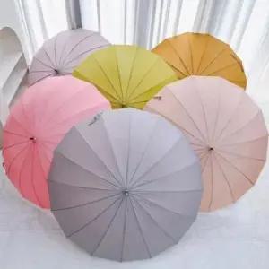 튼튼한 자동 살대 장우산 대형 우산 장마우산 장우산 튼튼한우산 대우산 대형 살