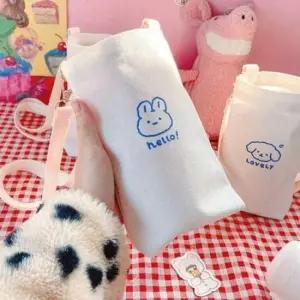 텀블러 수납 숄더백 크로스 물병 파우치 가방 가벼운 데일리 크로스백