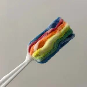 무지개 텀블러 컵 세척솔 물병세척솔 젖병솔 컵세척솔 병세척솔