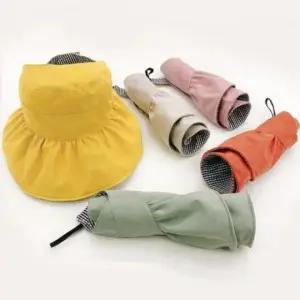 어린이 여름 봄 준캡 모자 호박돌돌이썬캡 귀여운모자 유아 가을 아동 벙거지형 자외선차단